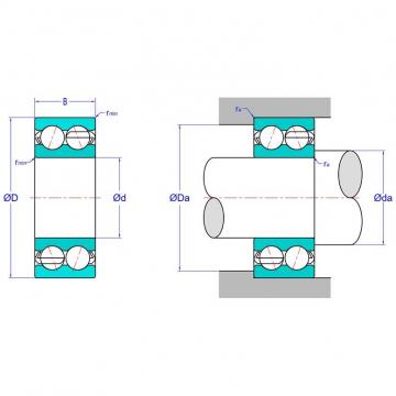 Double Row Angular Contact Ball Bearing 5205C3