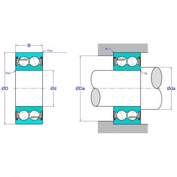 Double Row Angular Contact Ball Bearing 5210AZZC3