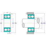 Double Row Angular Contact Ball Bearing 5205NRC3