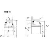Tapered Roller Bearings X32207-B - Y32207-B