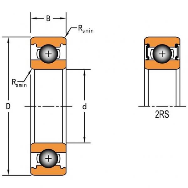 Ball Bearings > Deep Groove Ball Bearings 619/6-2RS #1 image